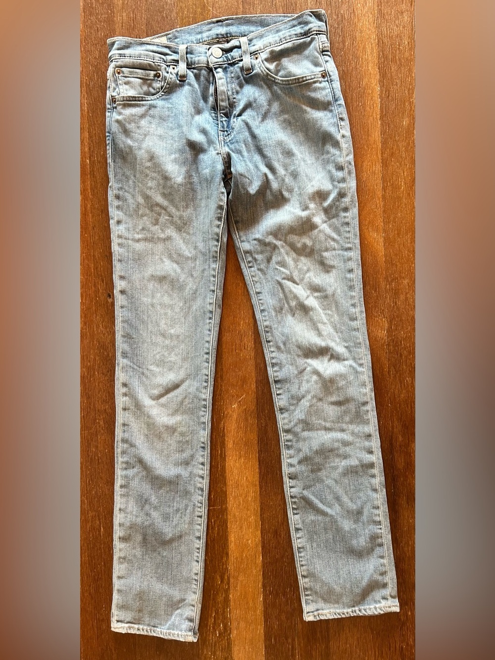 Levi’s 511 Slim Jeans Men’s W29 L32 Light Wash Blue Denim